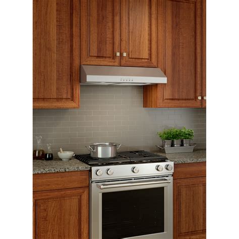 broan under cabinet stainless steel range hood|broan 30 hood black stainless.